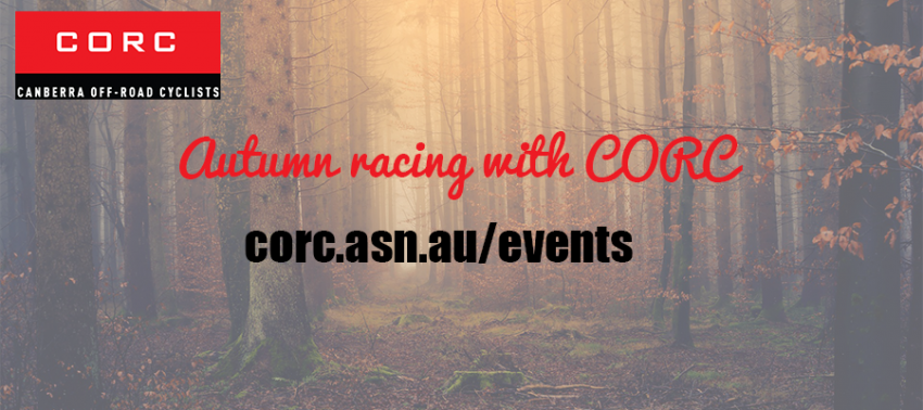 CORC Race Calendar is out - CORC: Canberra Off-Road Cyclists Autumn Racing with CORC