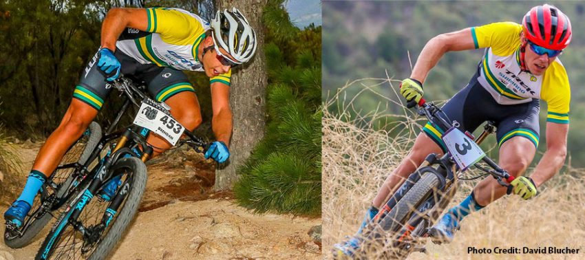 Brendan Johnston and Cameron Ivory in Cape Epic - CORC: Canberra Off-Road Cyclists Cape Epic