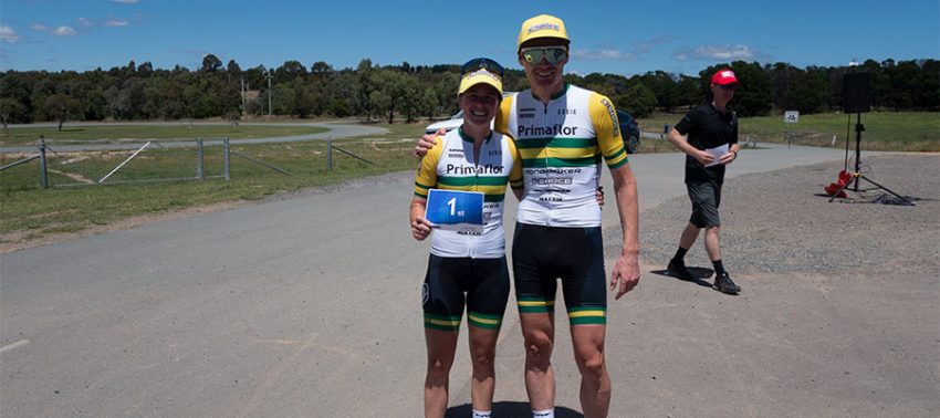 Bec & Dan won on home tracks - CORC: Canberra Off-Road Cyclists Bec & Dan McConnell