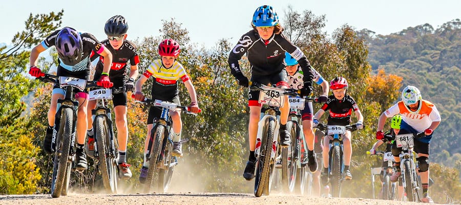 Cross country store bike race